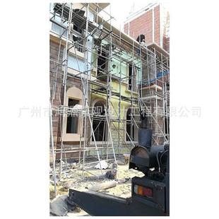 墙面构件庭院别墅小区外墙装 修设计假山工程施工玻璃钢雕塑