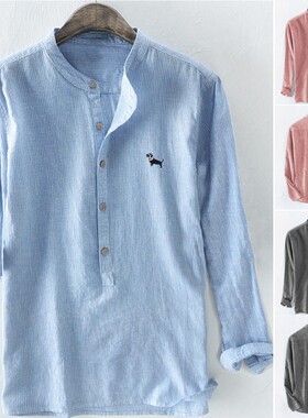 3XL Summer Mens Baggy Shirt Stripe hawaiian camisa masculina