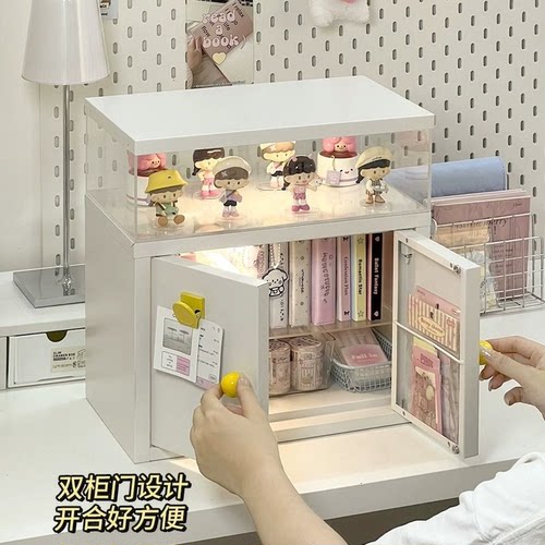 【新品】桌面手办展示小铁柜