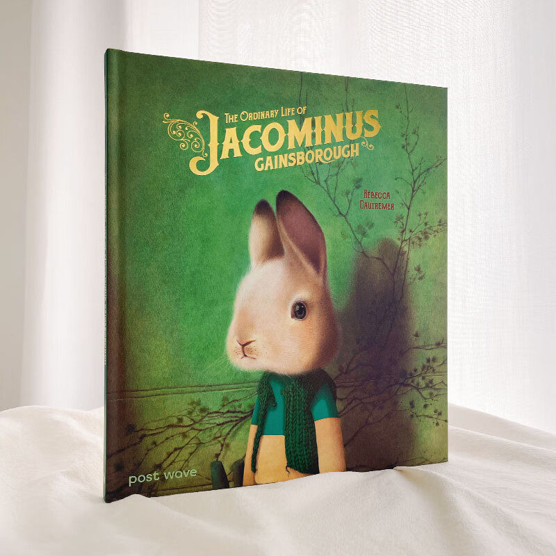 英文原版兔子雅阁 The Ordinary Life of Jacominus Gainsborough  兔子雅各的生命颂歌甘精装绘本 绘本天后海贝卡作品 我等你
