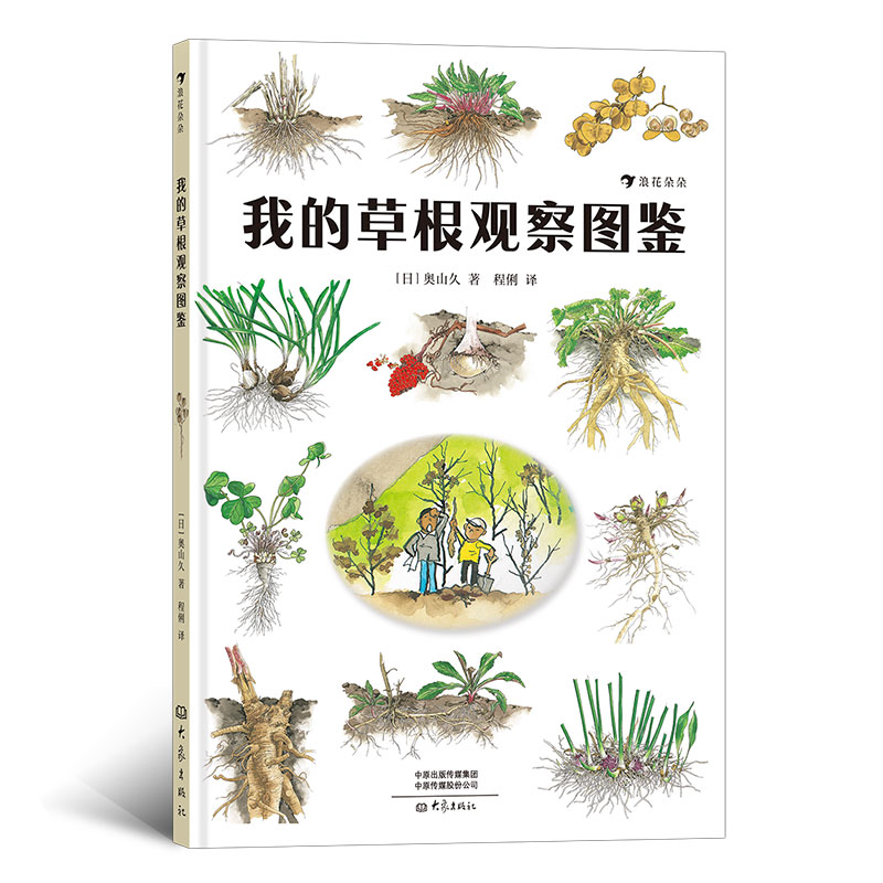 浪花朵朵童书 我的草根观察图鉴 入围大鹏自然童书奖50强 激发孩子自然观察兴趣的入门指南 自然观察 自然科普书籍 后浪正版
