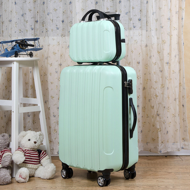 随机箱包 拉杆 可登机密码字母行李箱女子母大容量旅行学生推拉