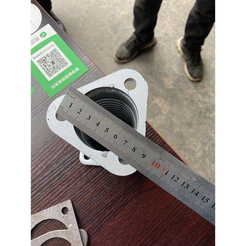 挖掘机配件山河智能150消声器排气管烟筒消音器增压器垫片接管