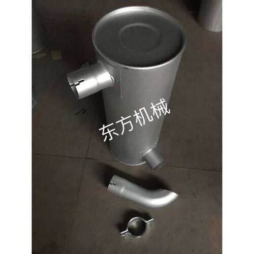 挖掘机配件三一SY365-8/385/335/465-9消声器排气管消音器6HK1