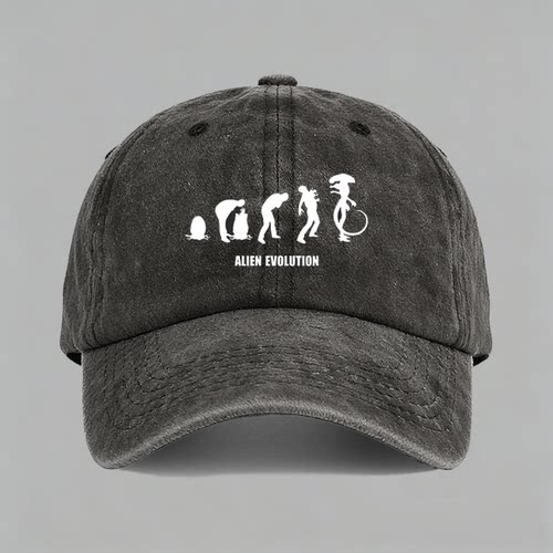 ALIEN EVOLUTION外星异形进化论有趣味搞怪电影棒球帽子鸭舌帽