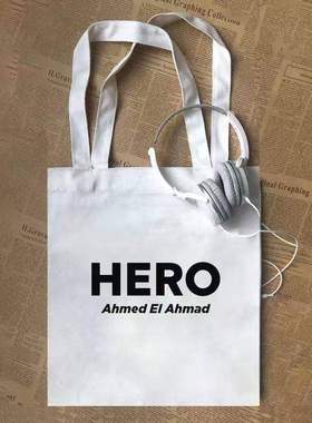 HERO Ahmed El Ahmad 澳大利亚澳洲Bondi海滩夺枪英雄致敬帆布包