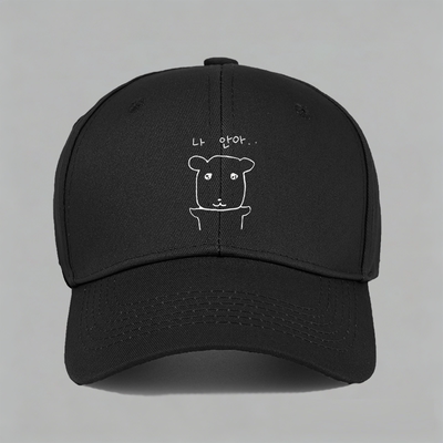 Super Junior李东海cos韩国男女童卡通纯棉棒球帽鸭舌帽子防晒