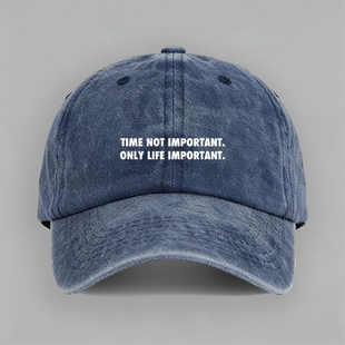 Time not important Only life吕克贝松第五元素定制棒球帽子鸭舌