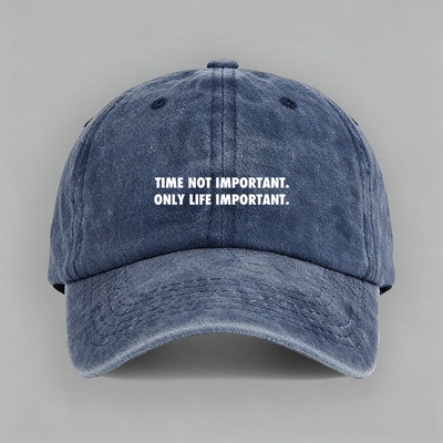 Time not important Only life吕克贝松第五元素定制棒球帽子鸭舌