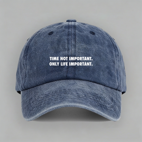 Time not important Only life吕克贝松第五元素定制棒球帽子鸭舌