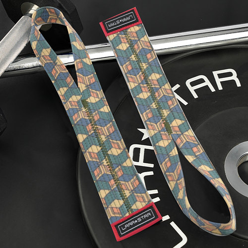 正品劳拉之星LS0772引体硬拉划船力量器械训练男握力带一字助力带