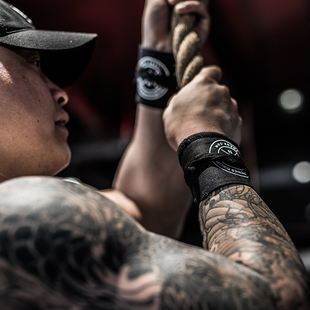 克里斯街头健身护腕男女子CrossFit有氧训练体操体能缠绕式 护腕带