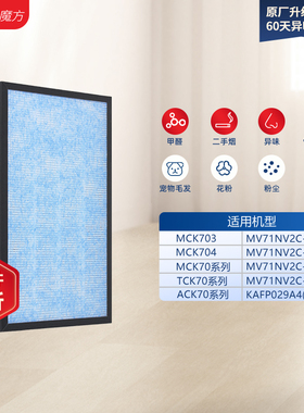 适配大金空气净化器滤网KAFP029A4/TCK70R集尘除醛滤芯BAC047A4C