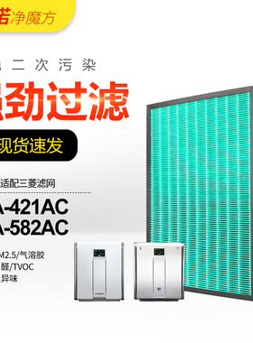 适配三菱重工空气净化器滤网SP-TA27B/SP-TA34C集尘除甲醛过滤芯