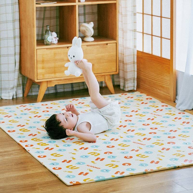miffy米菲xpe爬行垫爬爬垫婴儿儿童宝宝垫加厚可折叠家用客厅宝宝