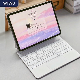 WiWU妙控键盘适用于苹果ipadpro2024 11寸13寸12.9秒控键盘保护套一体10代平板键盘air7654蓝牙10.9英寸 25款