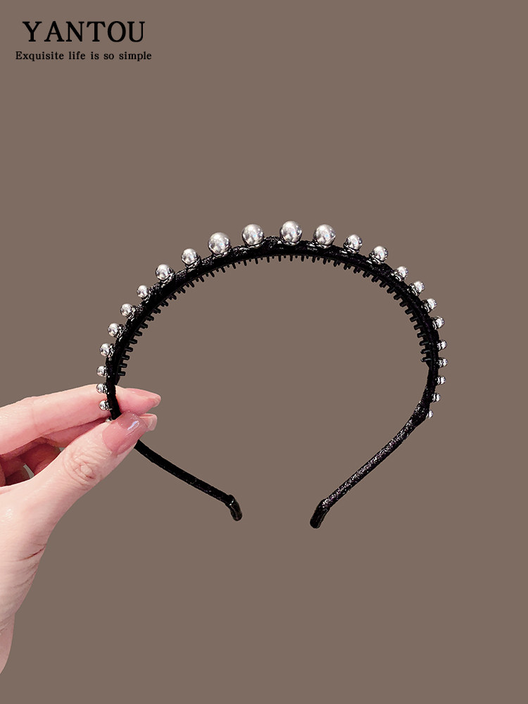 珍珠波浪发箍女2025新款带齿防滑发箍碎发夹整理洗脸发捆头饰发卡,饰品/流行首饰/时尚饰品新,发饰,淘宝优惠券,粉丝福利购,淘宝优惠卷