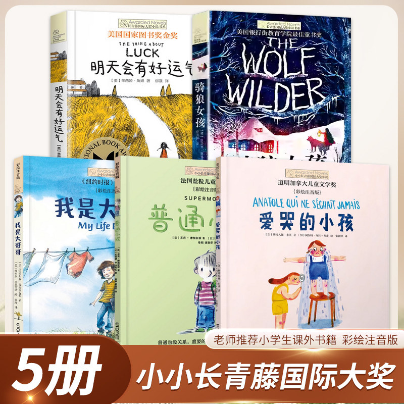 长青藤国际大奖小说爱哭的小孩 没完没了的生日9-12-15岁儿童文学读物小学生四五六年级课外阅读书籍正版纽伯瑞国际大奖图书书目