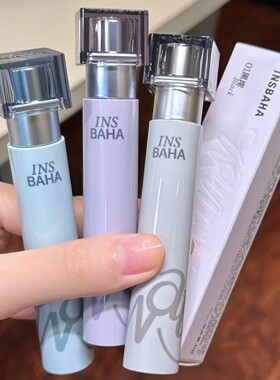 INSBAHA原色波塔波浪睫毛膏打底膏彩色防水纤长卷翘不晕染睫毛夹