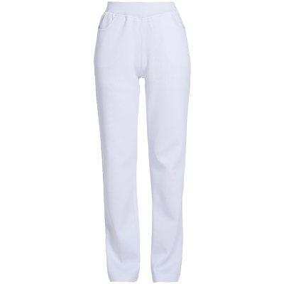 广场舞白色长裤妈妈裤高腰