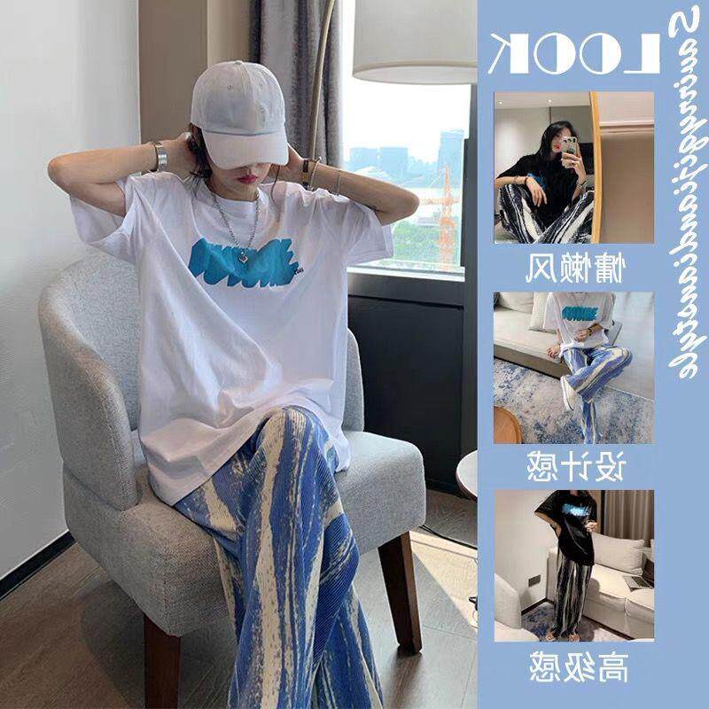 单/两件套夏季大码女装2021年新款胖mm洋气微胖穿搭显瘦遮肉夏装