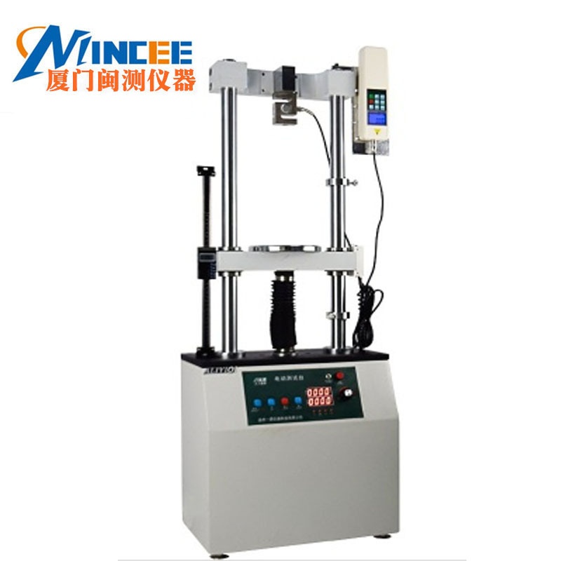 AEV电动立式双柱测试台 推拉力计测试台支架配套用推拉负荷试验台