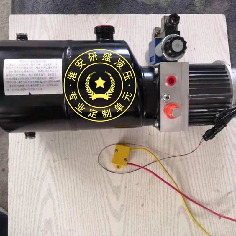 直流无刷电机可调速双作用液压动力单元高压马达控制系统马达电机