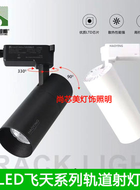 浩盈LED飞天轨道射灯20W30WCOB