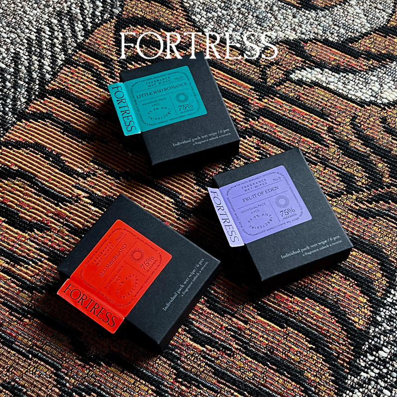 FORTRESS礼物香薰酒精湿巾