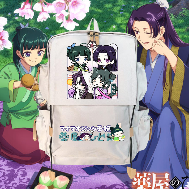 药屋少女的呢喃动漫猫猫双肩背包