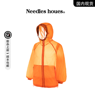 纯色速干防晒衣防紫外线外套 品牌撤柜现货 Needles houes夏季