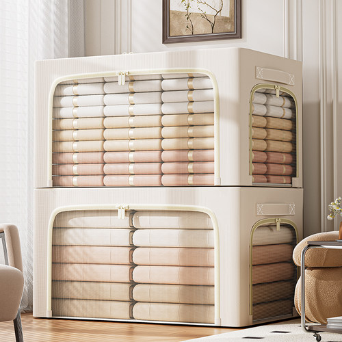 可视窗口布艺收纳箱环保无异味