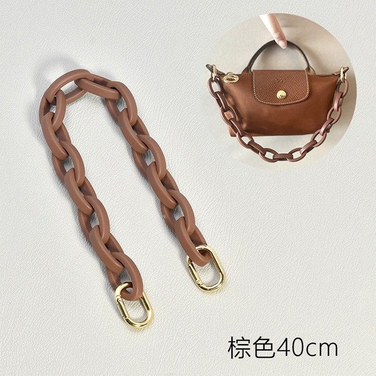 包手提链条手提龙骧包mini改造挂饰包链饺子包包带diy腋下买配件