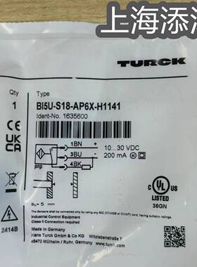 报价快欢迎询价接近开关BI5U-S18-AP6X-H1141