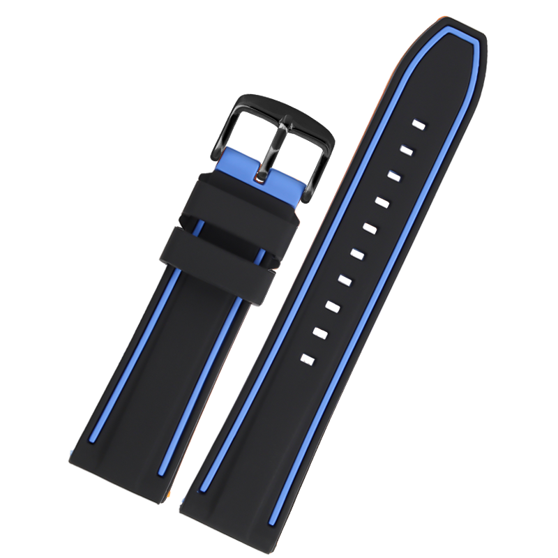 奥伯恩适配卡西欧5619 EFR-S567YD/CPL海洋之心运动硅胶表带配件