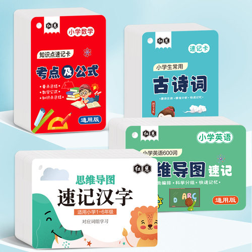 小学英语高频单词速记思维导图