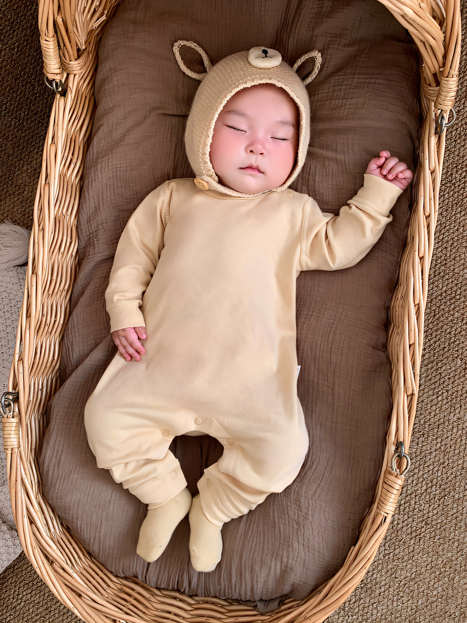 纯棉连体哈衣长袖纯棉秋季爬服