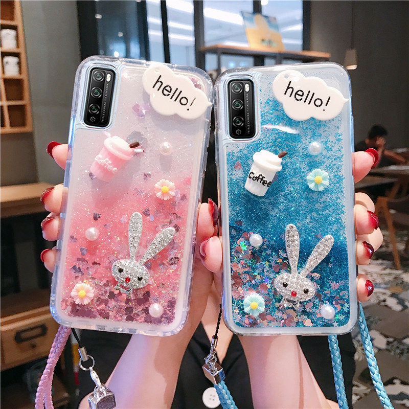 适用dvc-an20手机壳dvc一tn2o全包防摔dvcan20流沙保护套dvctn20硅胶