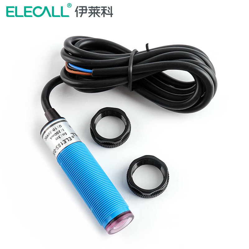 伊莱科 光电开关 漫反射型传感器 三线NPN常开常闭两线 ELE12S-A7