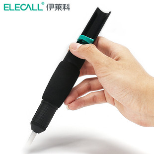 伊莱科吸锡器强力型手动防滑铝合金吸锡泵除锡工具ESS系列ESS-366