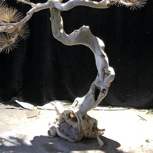 仿真树大型树木摆件新中式枯木枝干造景装饰物酒店大堂景观假树