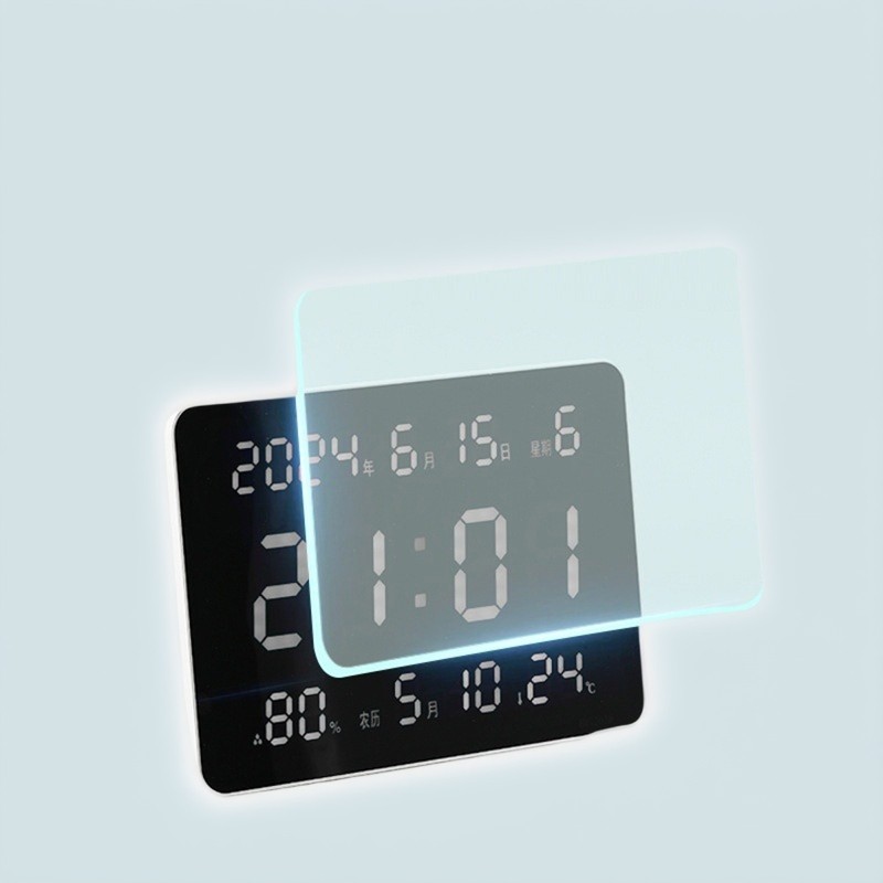 2024新款万年历时尚双温显示LED