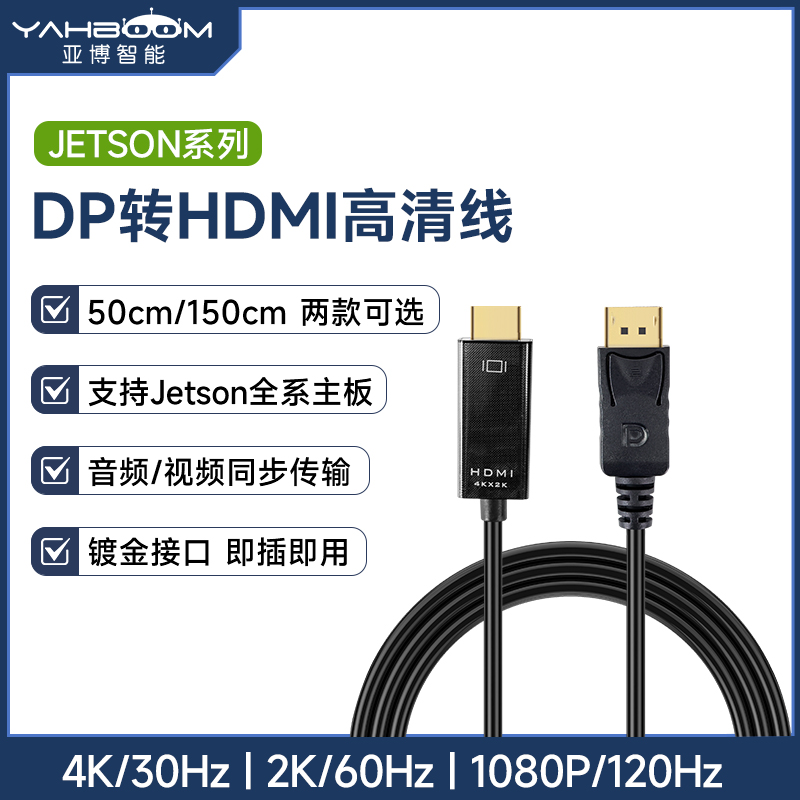 jetsonorinDP转HDMI高清线
