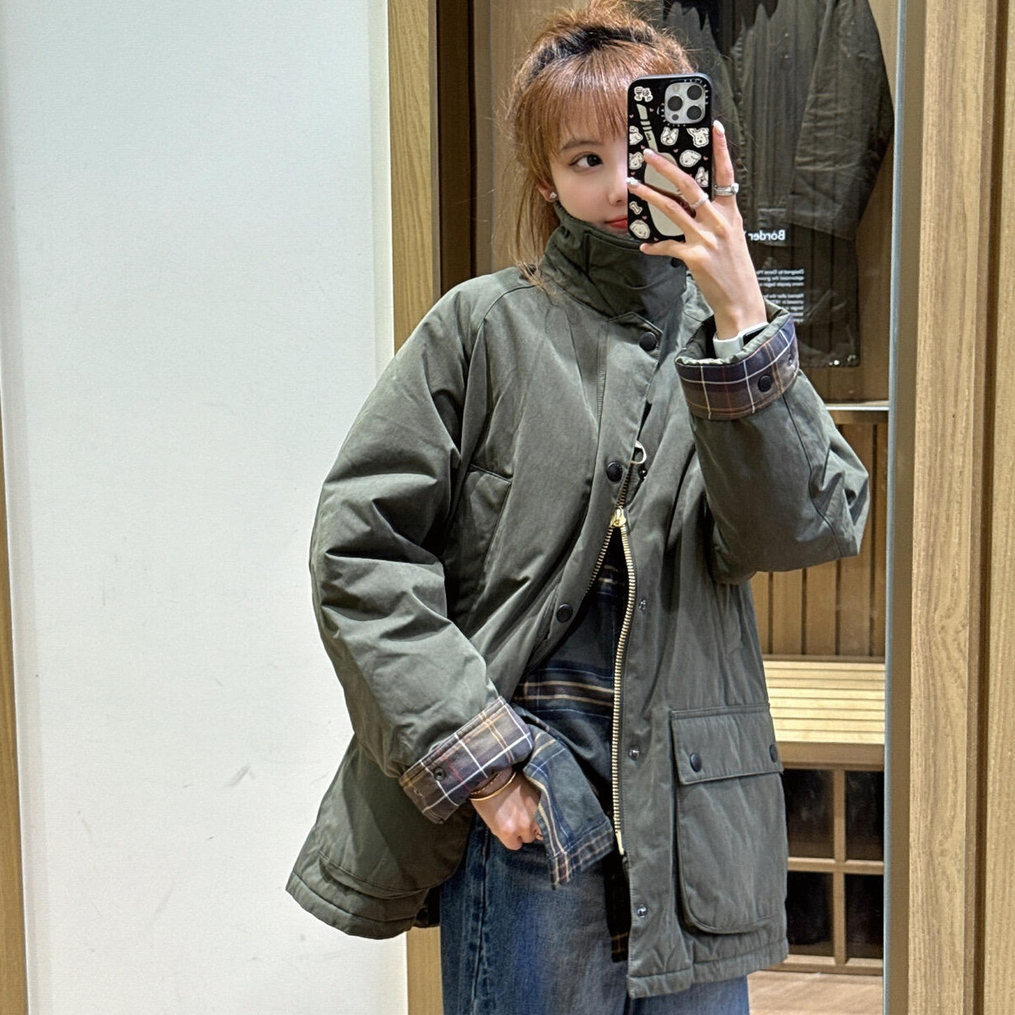 巴伯Bedale无蜡棉服男女外套