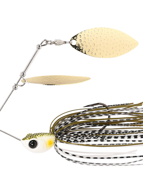 钓之屋复合旋转亮片胡须佬路亚饵头重7/10g SPINNER BAIT鱼饵假饵