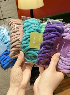 dren Cute Colorful Scrunchie Girls Ponytail Hair Accessories