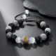 Series Lava Black Volcanic Dark Beads Onyx Stone Jewelry