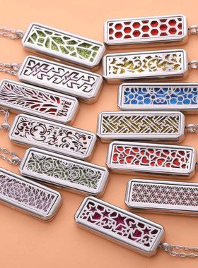 Aromatherapy Necklace Essential Oil Necklace Sweater Pendant