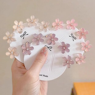 Girl's hair clip, side hair accessory, bangs clip, broken ha
