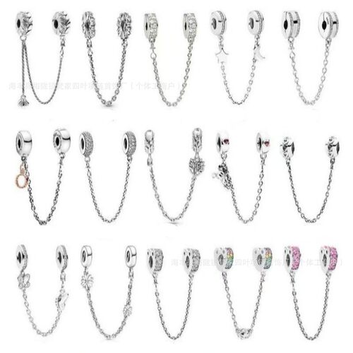 925 original bracelet, 925 silver safety chain series